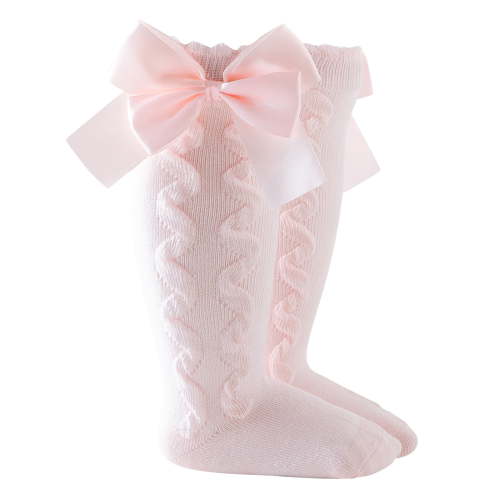 AJIWYH Baby Socks 12-18 Months,Toddler Baby Kids Girls Solid Knee-High Socks Stockings Mid-Calf Length Princess Sock Socks for Baby Girls 12-18 Months Pink,3-18 Months