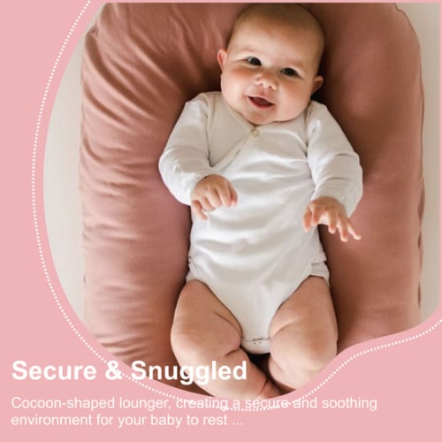 Infant Lounger, Baby Nest Cover for Baby Girls & Boys, Newborn Essent