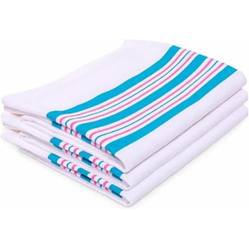 Vakly Hospital Receiving Baby Blankets [Pack of 3] Soft 100% Cotton Flannel Nursery Swaddle, 30''x40'' Cozy Unisex Wrap for Swaddling & Wrapping Newborn Babies for Girl or Boy