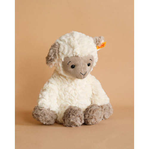 Steiff, Lita Lamb Plush Animal Toy, 12 Inches