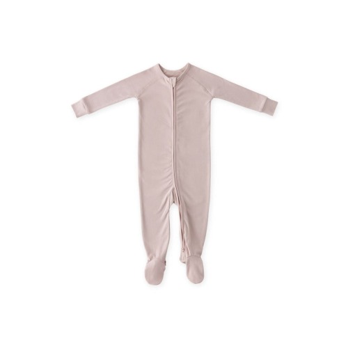 Fitted Organic Cotton One-Piece Footie Pajamas, 0-3M