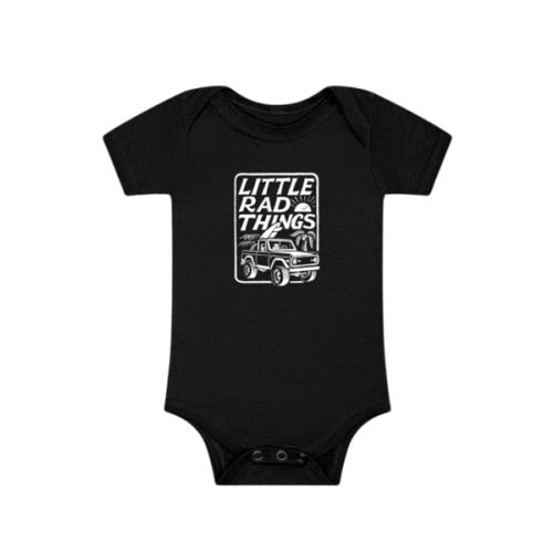 THE BRONCO LRT ONESIE - BLACK