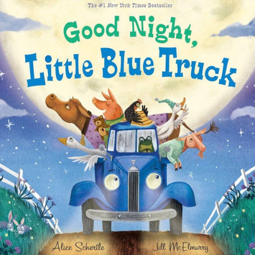 Good Night, Little Blue Truck: A Heartwarming Bedtime Story about Trucks, Farm Animals, and Friendship, For Kids (Ages 4-8)