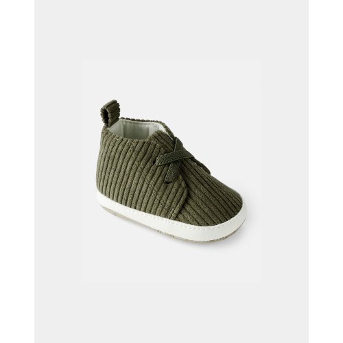 Baby Boy Corduroy High-Top Casual Sneakers - Green | Carter's