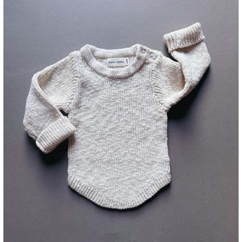 Slim-fit Sweater - Vanilla Cream