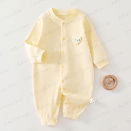 LOVE Baby Heart Pajamas Romper