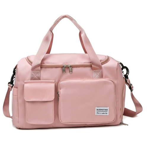 Mommy Bag Maternity Hospital HandBag Large Capacity Baby Diaper Bag Light Travelling Hand Luggage Unisex Sports Bag for Men (Light Pink)