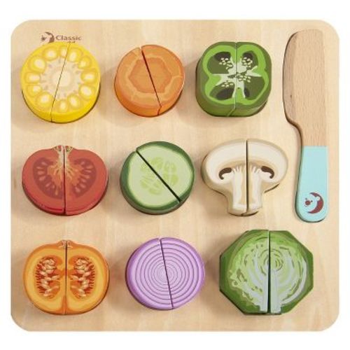 Classic World Cutting Vegetables Wooden Puzzle