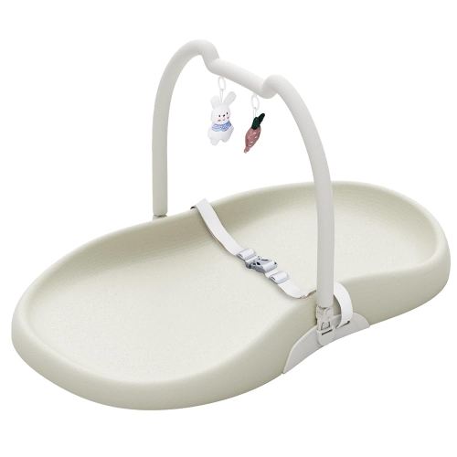 Baby Changing Pad, Waterproof, Easy to Clean Diaper Changing Mat, Portable Changing Pad on Table Topper for Changing Diaper and Dresser (Beige)