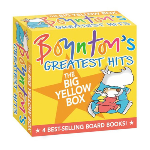 Boynton's Greatest Hits The Big Yellow Box (Boxed Set): The Going to Bed Book; Horns to Toes; Opposites; But Not the Hippopotamus by Sandra Boynton, Board Book | Barnes & Noble®
