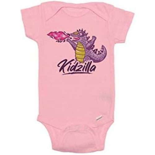 TeeNow - Kidzilla - Baby/Infant Bodysuit, Boy/Girl, Short Sleeve, Multiple Colors and Sizes
