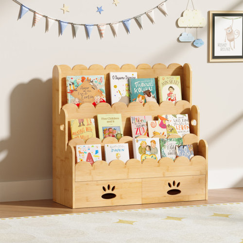 George Oliver Solid Wood Kids Standard Bookshelf & Reviews | Wayfair
