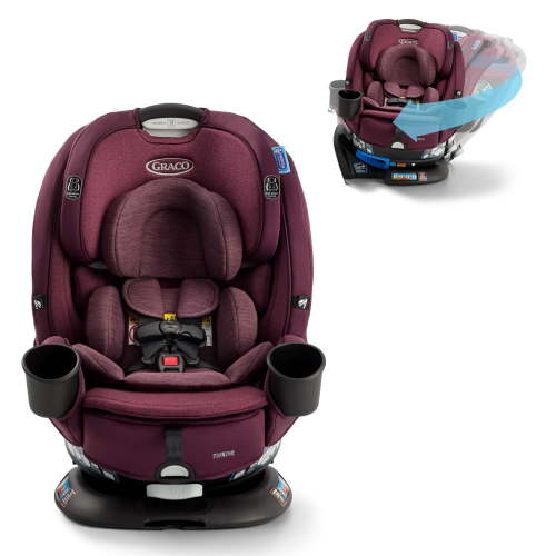 Graco Turn2Me 3-in-1 Car Seat, London, Purple