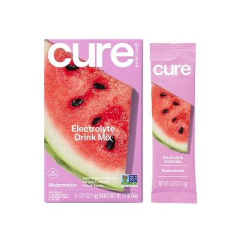 Cure Electrolyte Drink Mix Watermelon - 1.6oz/6ct