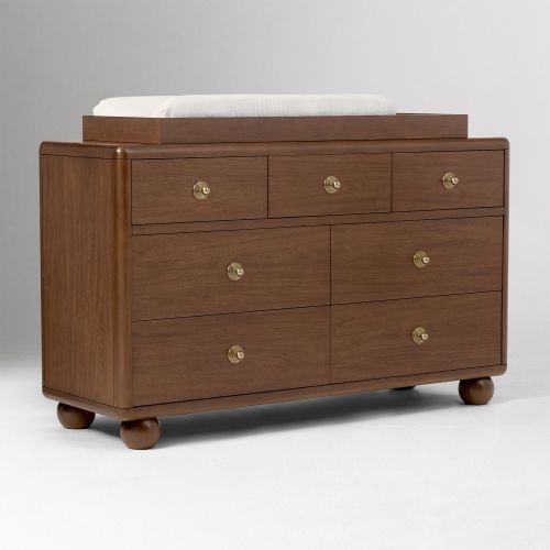 Joseph Altuzarra Sphere Foot 7-Drawer Changing Table (56")