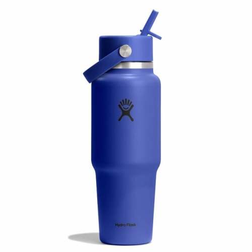 32 oz Wide Mouth Travel Bottle with Flex Straw Cap