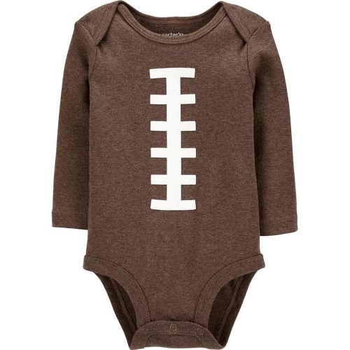 Carter's Baby Boy's Long Sleeve Graphic Collectable Bodysuit