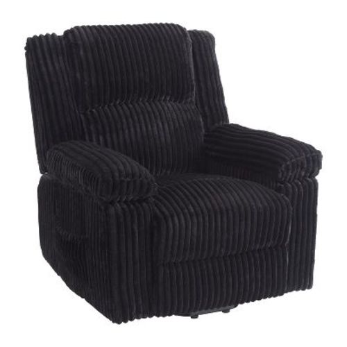 Coucheta Corduroy Recliner Chair Single Sofa Home Theater Seating Adjustable Modern Reclining Chair for Living Room Bedroom Home Theater