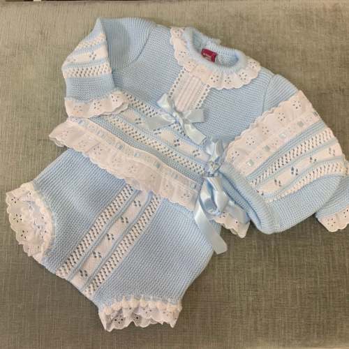 Baby Blue Knit Set – Layla's Boutique
