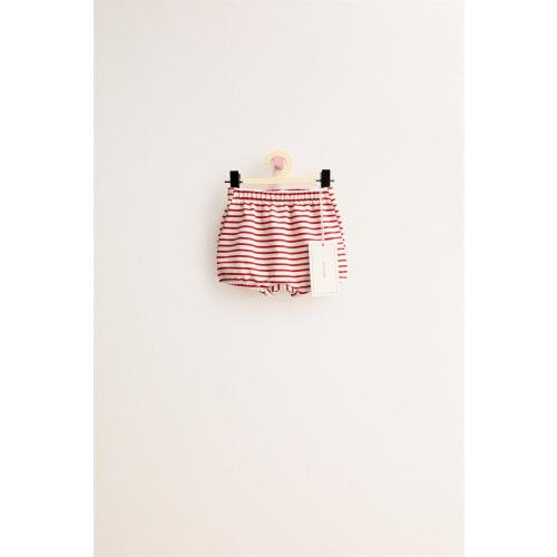 ZARA TIMELESS - STRIPED BLOOMERS - Ecru / Blue | ZARA United States