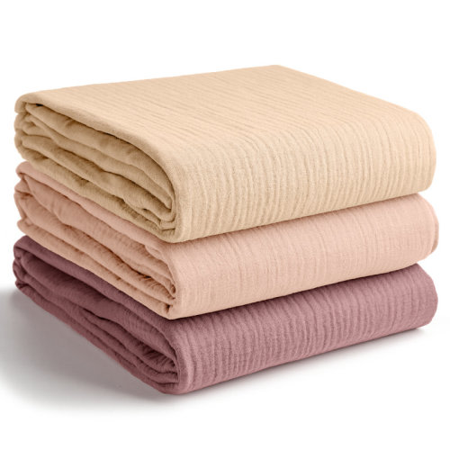 Comfy Cubs Muslin Swaddle Blankets Pack of 3 - 42" x 42" Soft Cotton Baby Blanket Set, Large Multipurpose Wraps for Newborns | Wayfair