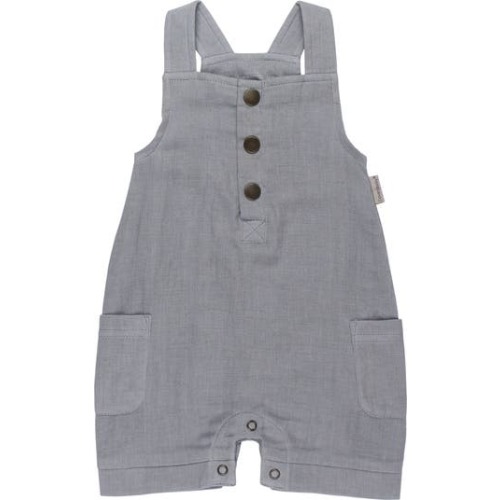 Organic Cotton Muslin Romper, 12-18M