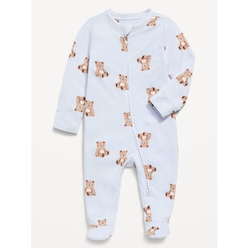 SoftMode 2-Way-Zip Sleep & Play Footed One-Piece for Baby