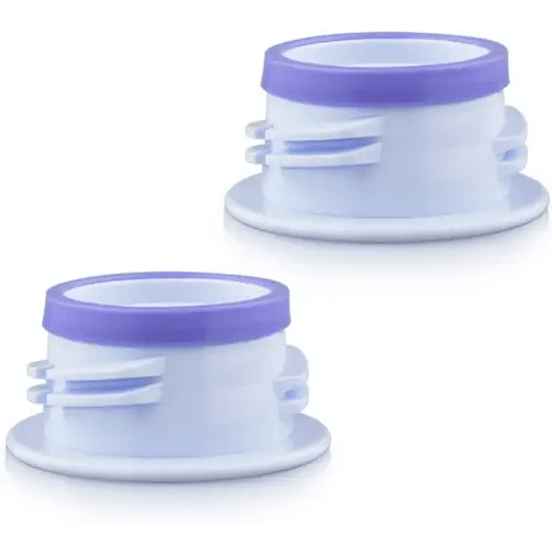 Maymom 3rd Gen Thread Changer or Converter; Allow Spectra S1 S2 Pump Wide Mouth Flange to Use Medela, Ameda (Narrow), Lifefactory, Dr. Brown Narrow, No Leak, No Fallen