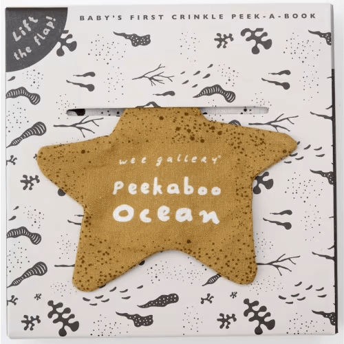 Peekaboo Ocean: Baby's First Crinkle Peek-a-book - Lift The Flap! Book By Surya Sajnani, (Cloth/Bath Book) | Indigo