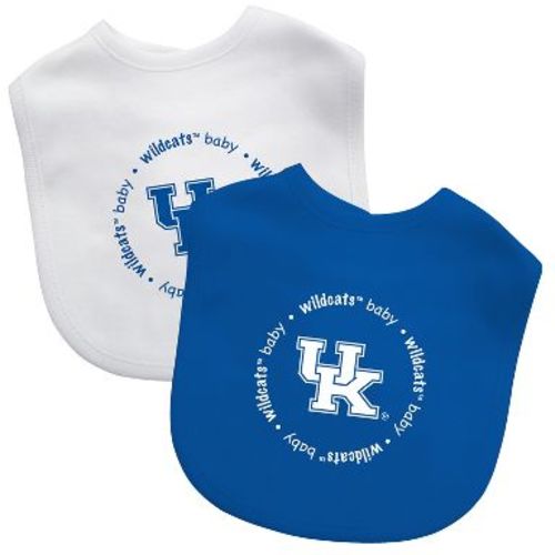 BabyFanatic Officially Licensed Unisex Baby Bibs 2 Pack - NCAA Kentucky Wildcats