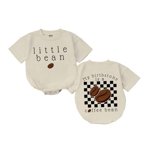 Little Bean Baby Bubble Romper – Oversized Infant Bodysuit for Newborn Boy Girl, Cute and Comfy Outfit Gift