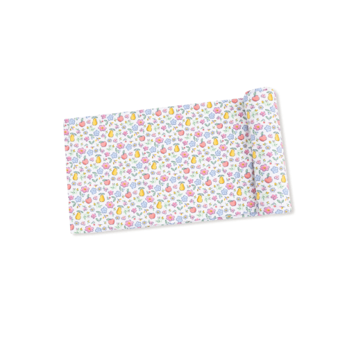 Fall Fruit Floral Swaddle