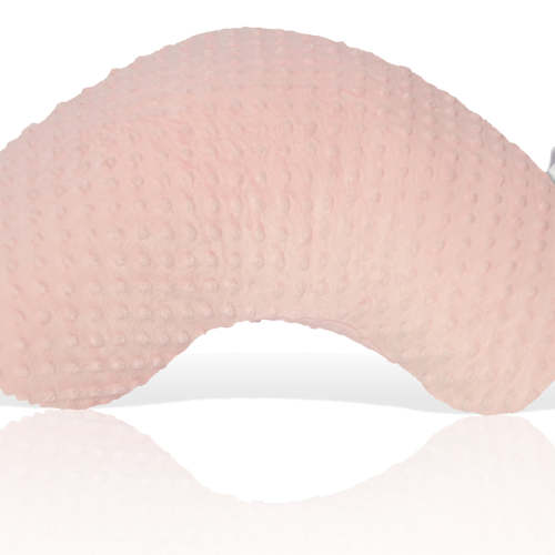 Travel Nursing Pillow Pink Dot - Portable Baby Pillow - Luna Lullaby
