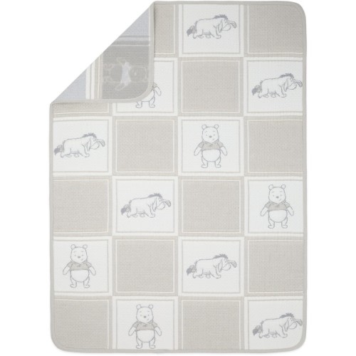 Disney Winnie the Pooh Heirloom Quilted Blanket 100 Years Edition