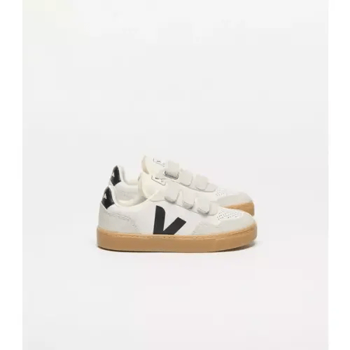 Brands We Love White Black Natural Veja Toddler V-90 Sneaker by Janie and Jack
