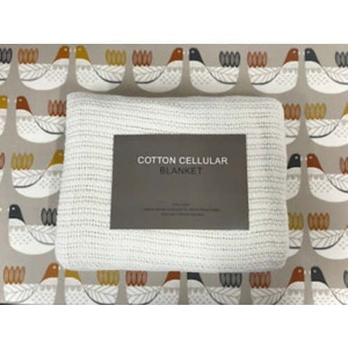 Cotton Cellular Blankets - Witney Blankets