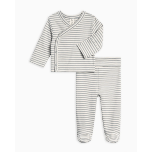 Riley 2 Piece Kimono Wrap Top and Pant Set