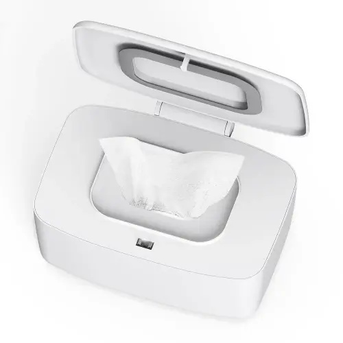Zdolmy Wipes Dispenser, Wipe Holder for Baby, Refillable Wipe Container, Large Capacity, Lengthen, Fit for Most Standard Baby Wipe