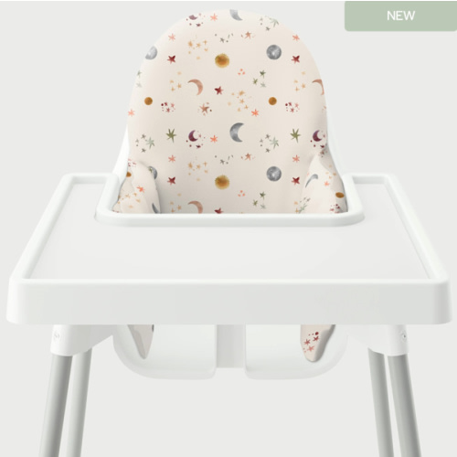 Highchair Cushion Cover - Celestial Celebration – Yeah Baby Goods