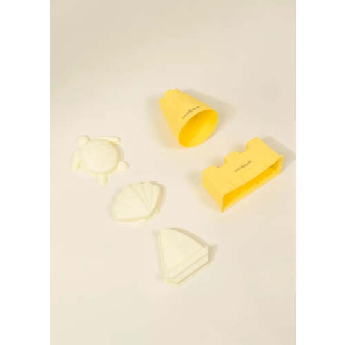Lot de 5 moules à sable en silicone pour la plage - Océan