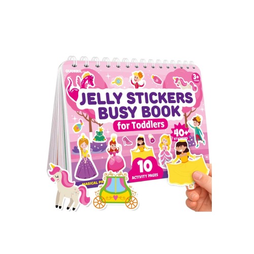 Jelly Sticker Activity Book for Toddlers