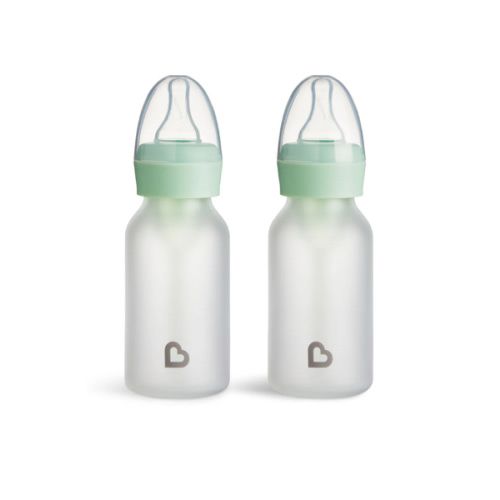 Bond® Silicone Glass Bottle 4oz or 8oz, 2pk | Munchkin