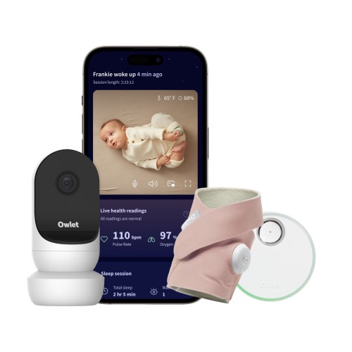 Owlet Dream Duo Monitor Dusty Rose