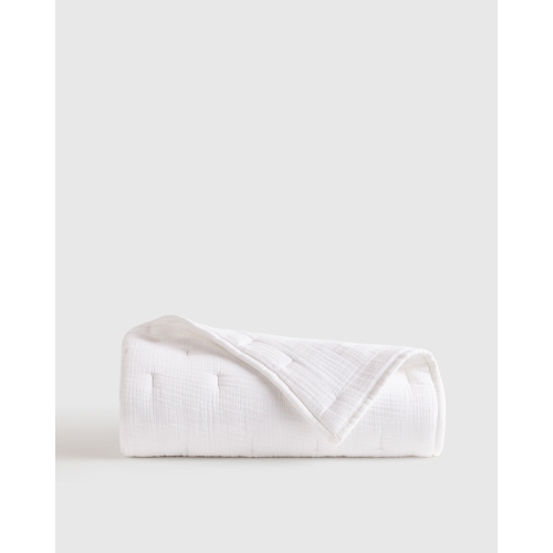 Organic Airy Gauze Quilt  in Mist