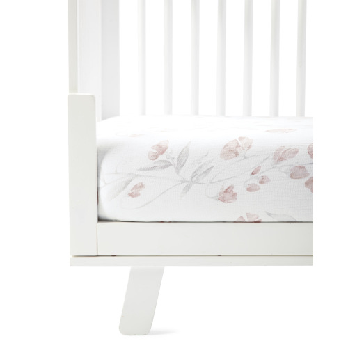 Sweet Pea Crib Sheet