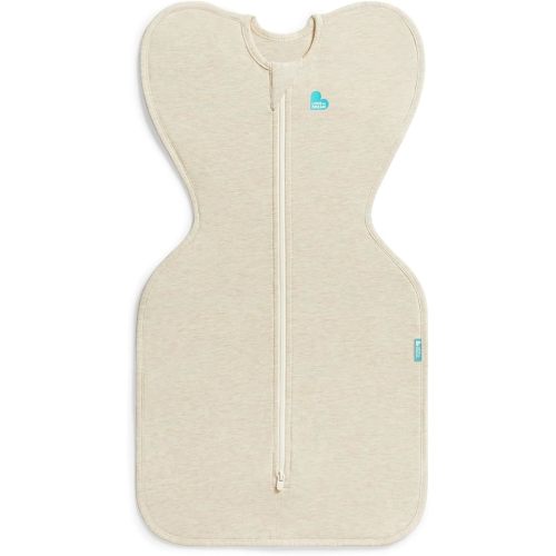 Love To Dream Swaddle UP, Sleep Sack 0-3 Months, Self-Soothing, Improves Sleep, Snug Fit Helps Calm Startle Reflex, Baby Essentials Must Haves Newborn, 1.0 TOG, 8-13 lbs, Oatmeal