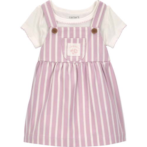 Carter's Child of Mine Baby Girl Dress Set, 2-Piece, Sizes 0/3-24 Months