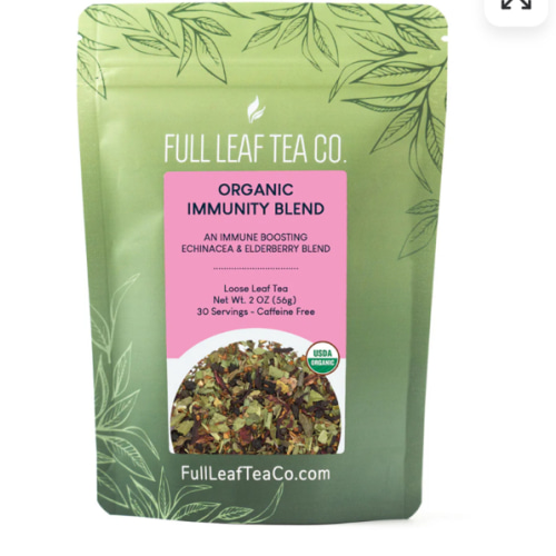 Organic Immunity Blend - Echinacea – Full Leaf Tea Company