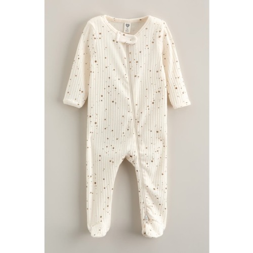 Rib Zip Footie