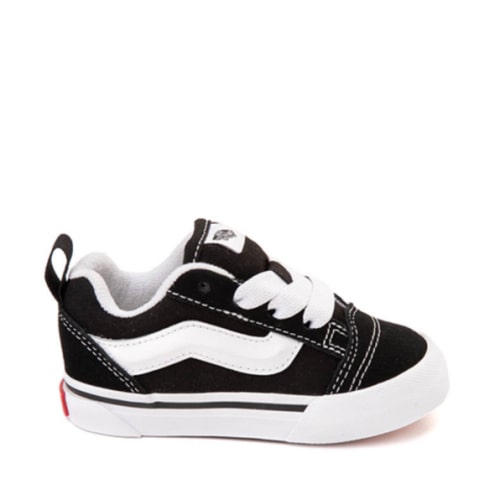 Vans Knu Skool Skate Shoe - Baby / Toddler - Black / White | Journeys